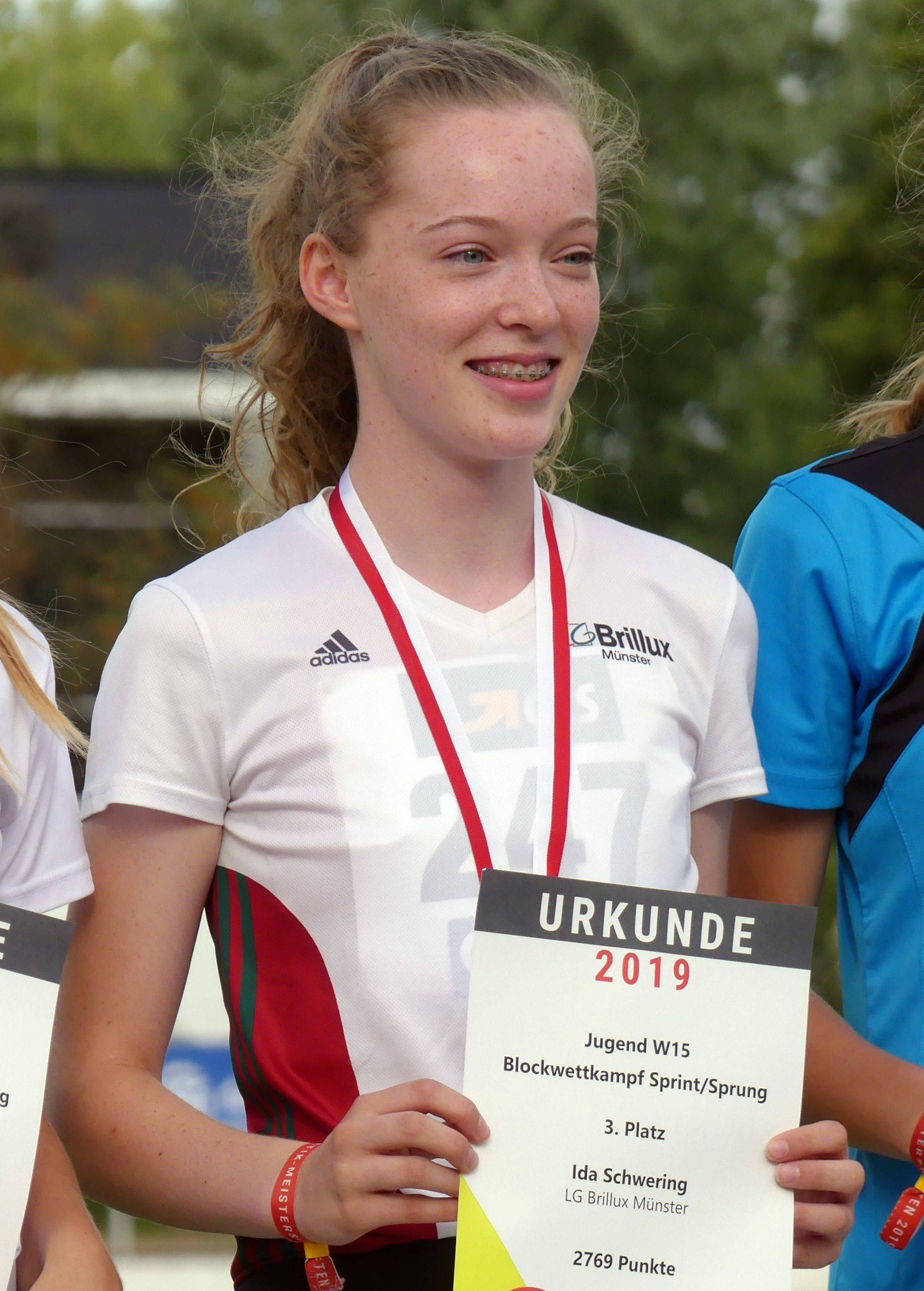Schwering gewinnt Bronze bei Deutschen U16-Blockwettkämpfen