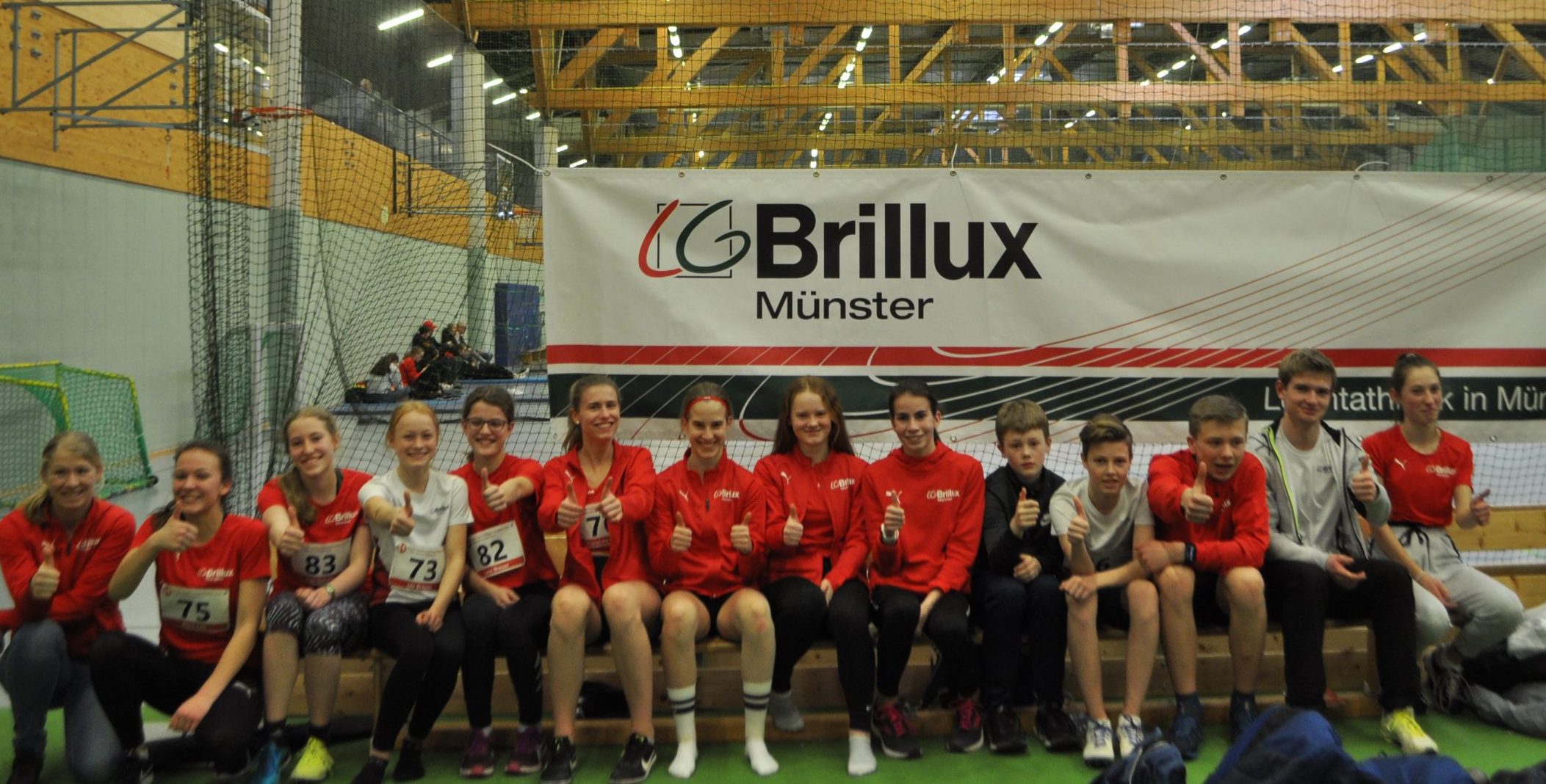 LG Brillux bei Westfälischen Jugend-Hallenmeisterschaften