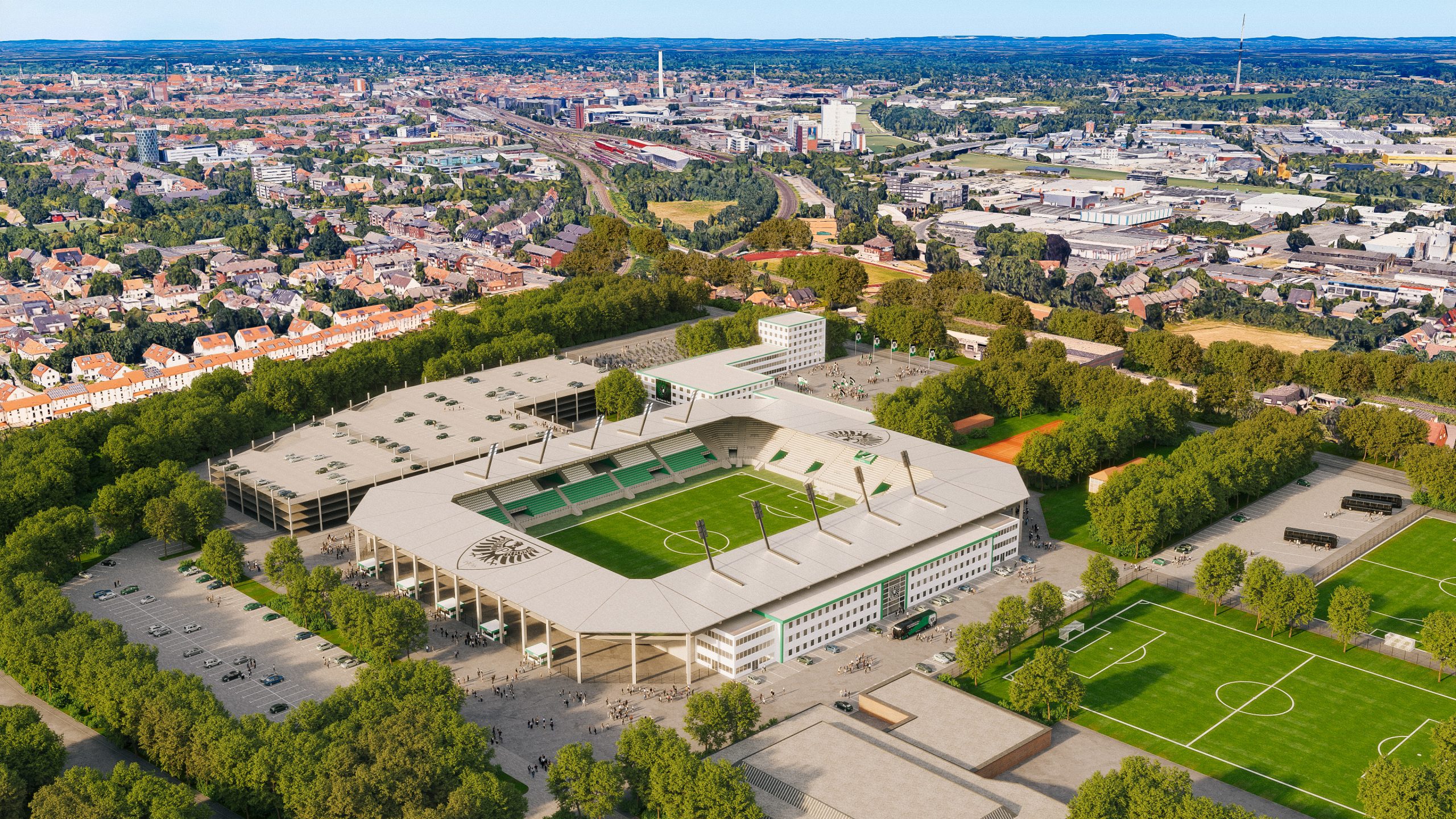 Modernisierung des Preußenstadions – Machbarkeitsstudie
