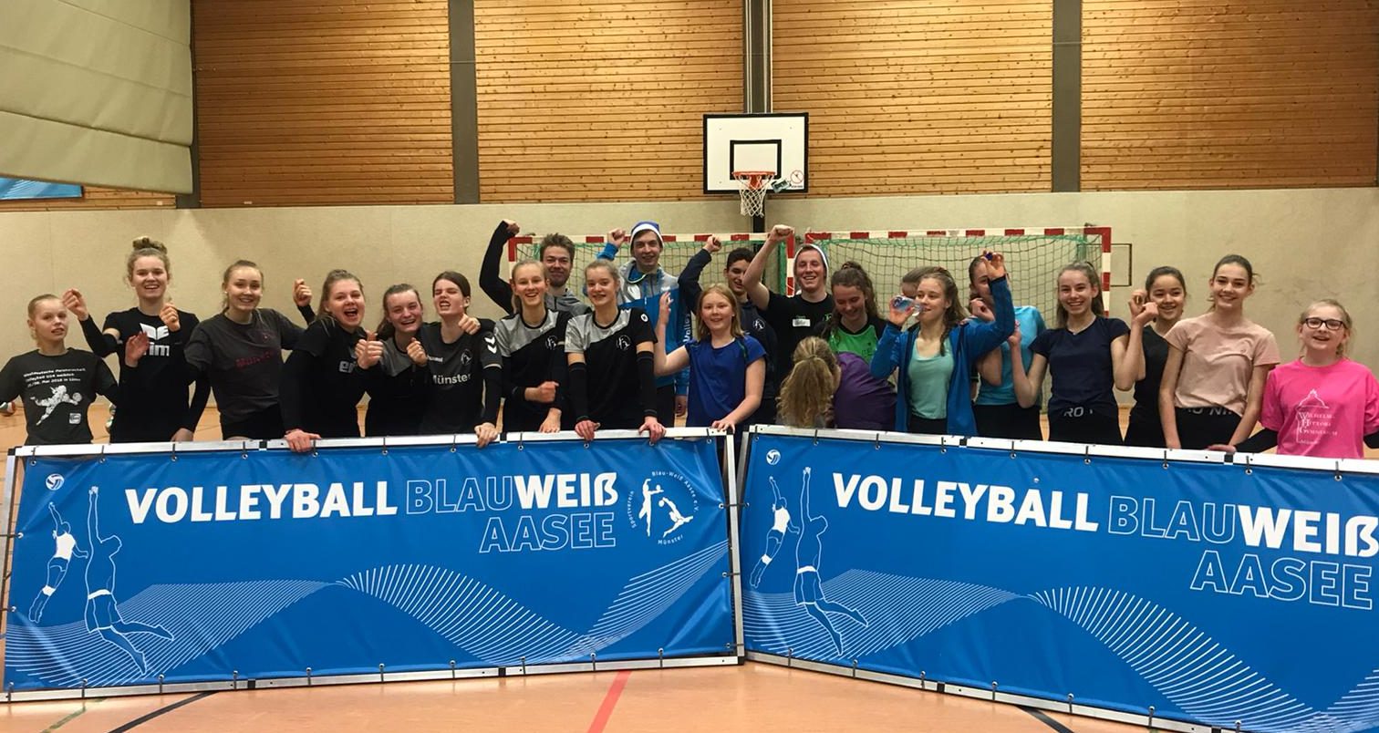 Volleyballtrainer*innen gesucht – SV Blau-Weiß Aasee