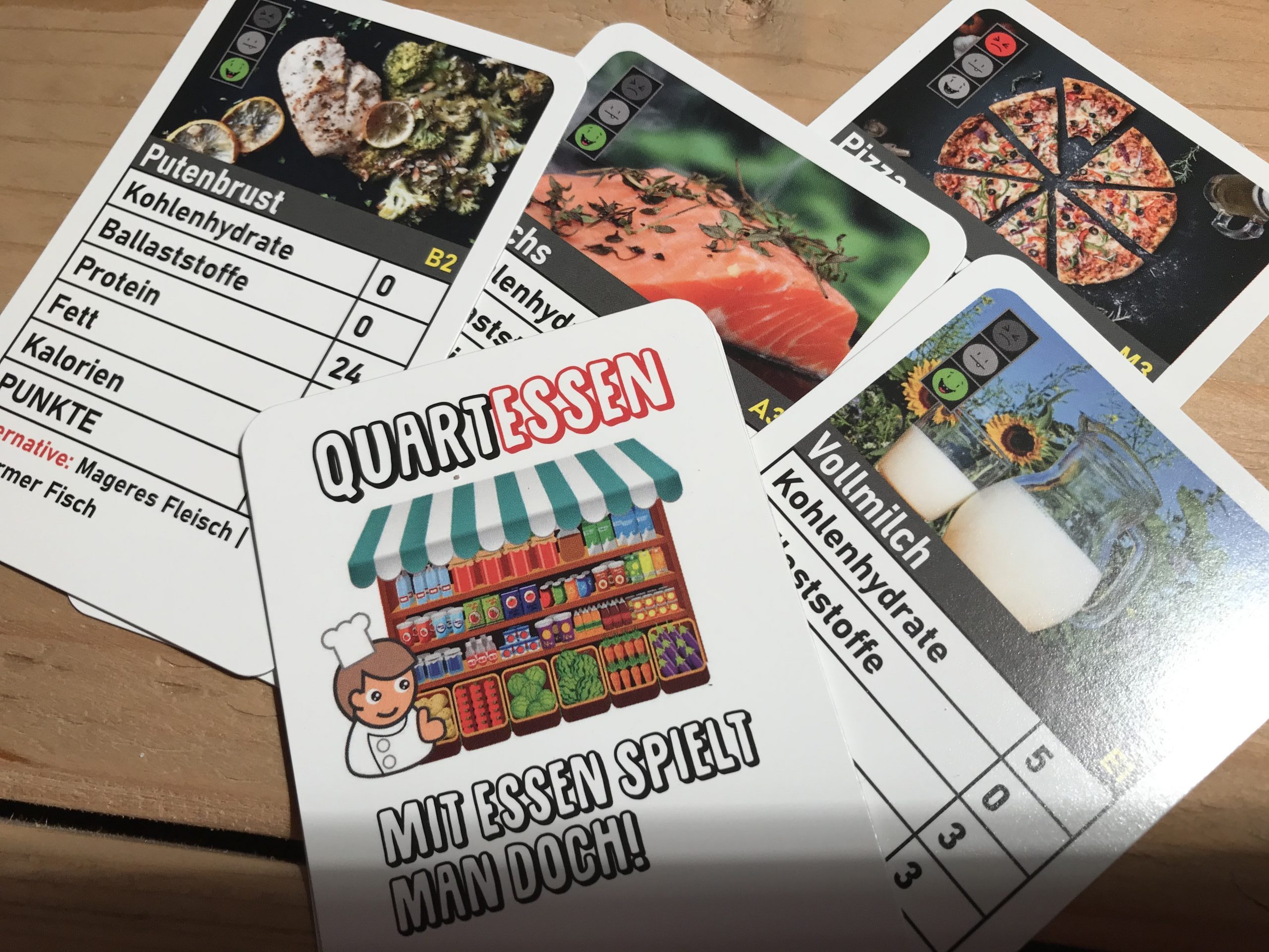 Quartessen – ein Kartenspiel für Ernährungsmuffel und Neugierige