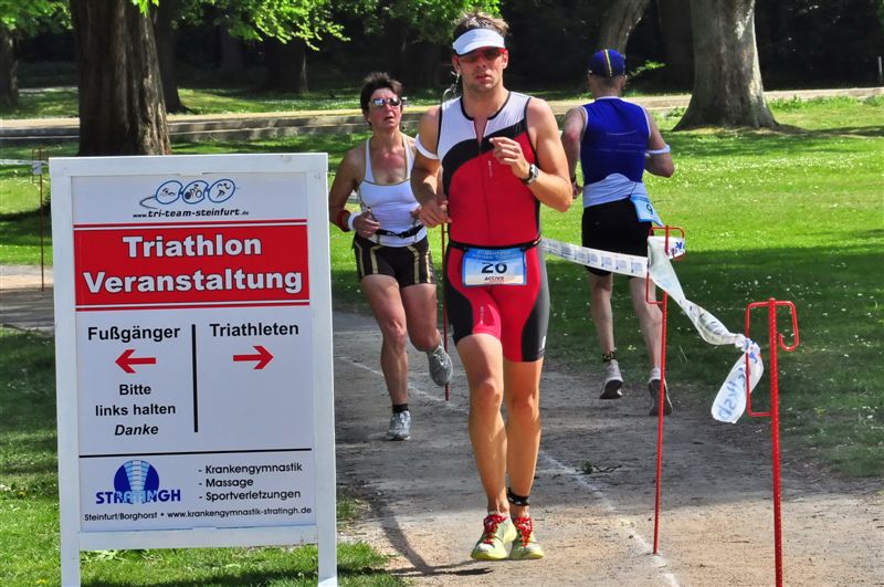 In Steinfurt gehen die Triathleten wieder an den Start: 22.05.
