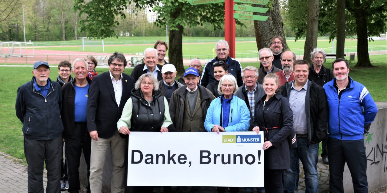 Bruno Münster gibt Leitung des Sportabzeichen-Treffpunkts nach 33 Jahren in neue Hände