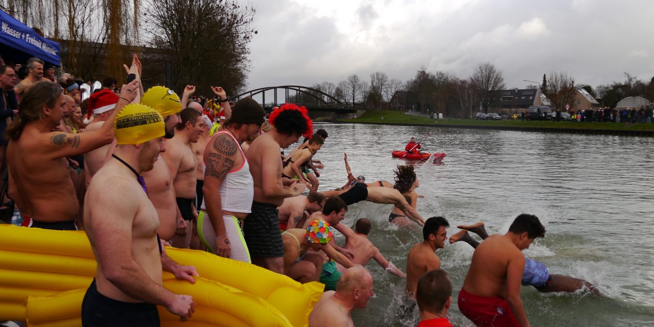 W+F Münster lädt zum Neujahrsschwimmen