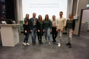 Ernährungsrat Münster: Gruppenbild der Vorstandsmitglieder