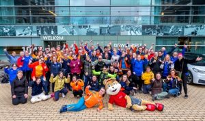 Special Olympics: Gruppenbild der niederländischen Delegation