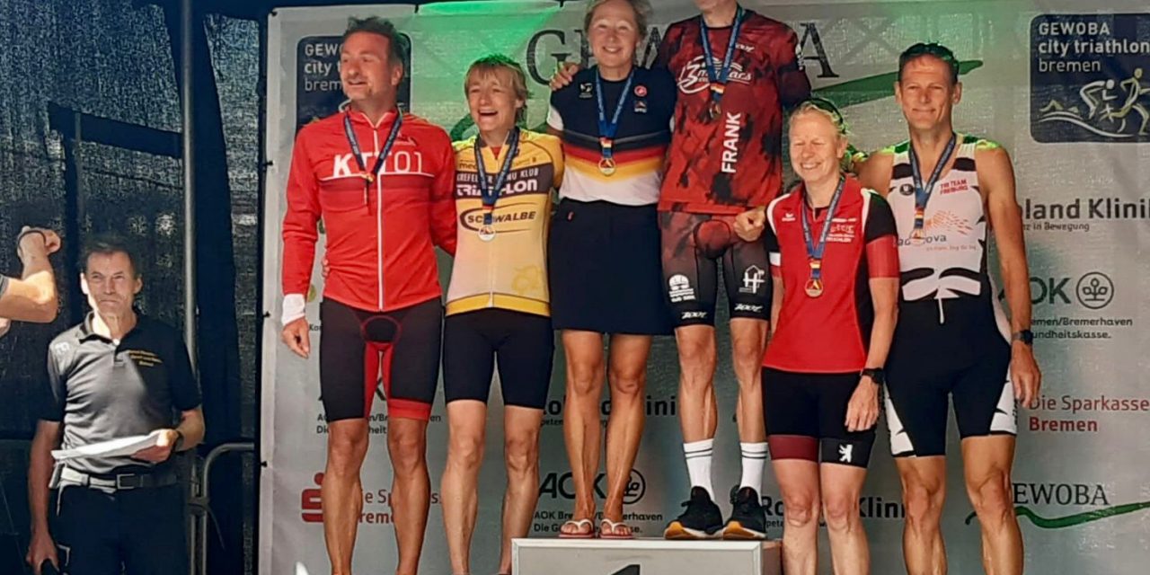 Petra Stöppler gewinnt Triathlon-DM