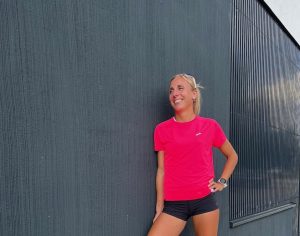 Beim Münster Marathon am Start: Corinna Harrer