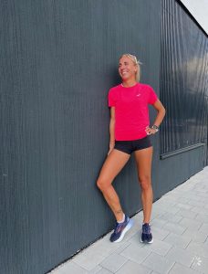 Beim Münster Marathon am Start: Corinna Harrer