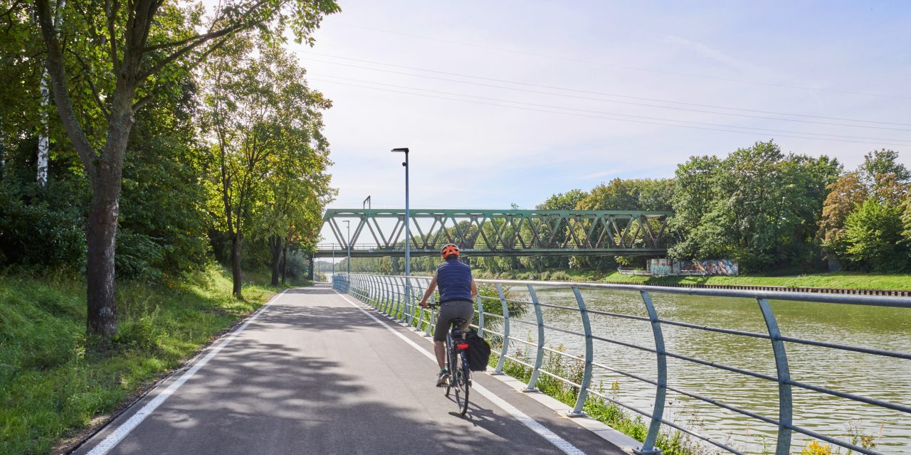 Kanalpromenade eröffnet: Hoher Komfort für Fuß- und Radverkehr