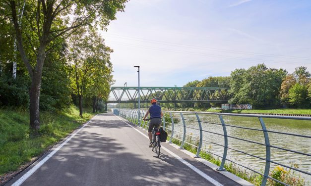 Kanalpromenade eröffnet: Hoher Komfort für Fuß- und Radverkehr