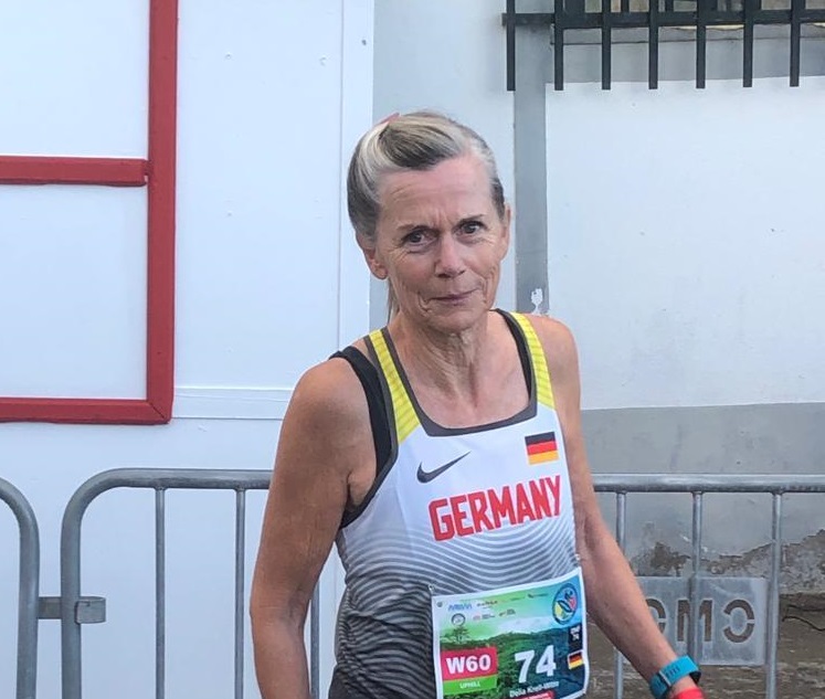 Delia Krell-Witte wird Achte bei der Berglauf-WM