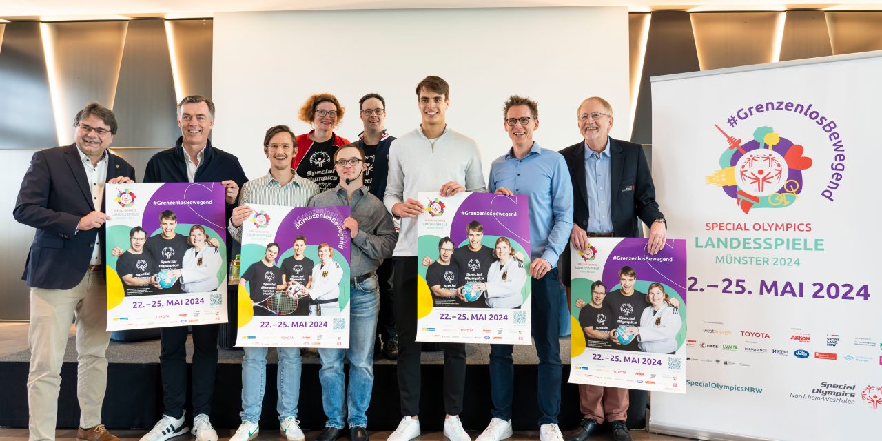 Special Olympics NRW und Stadt präsentieren „Gesichter der Landesspiele“ in Münster