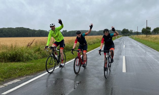 Gute Laune trotz schlechten Wetters auf der Rad-Touristik-Fahrt der RSG Warendorf- Freckenhorst