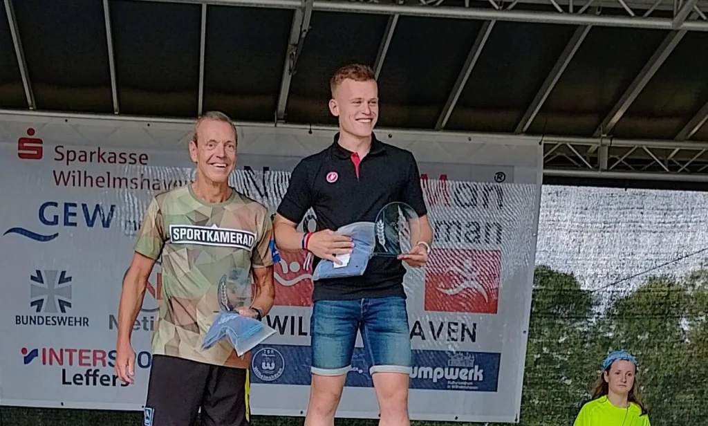 Steinfurter Marathoni beim Nordseeman Triathlon