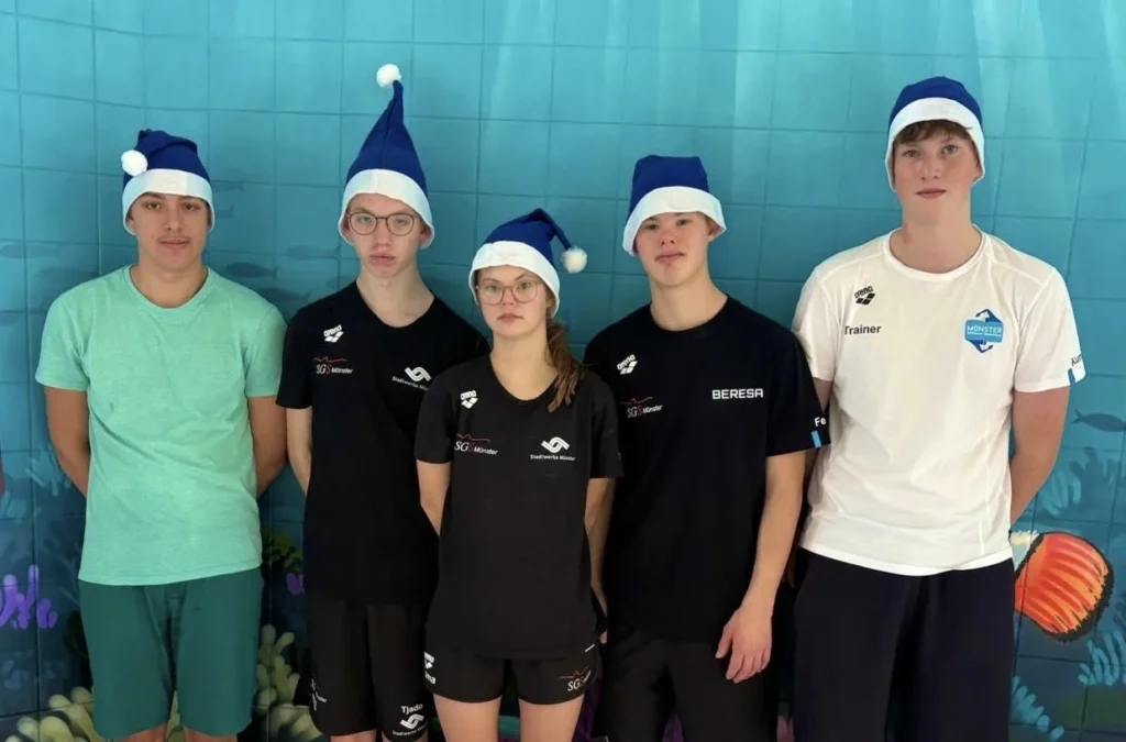 SGS-Para-Kader beim Xmas-Race in Bochum am Start
