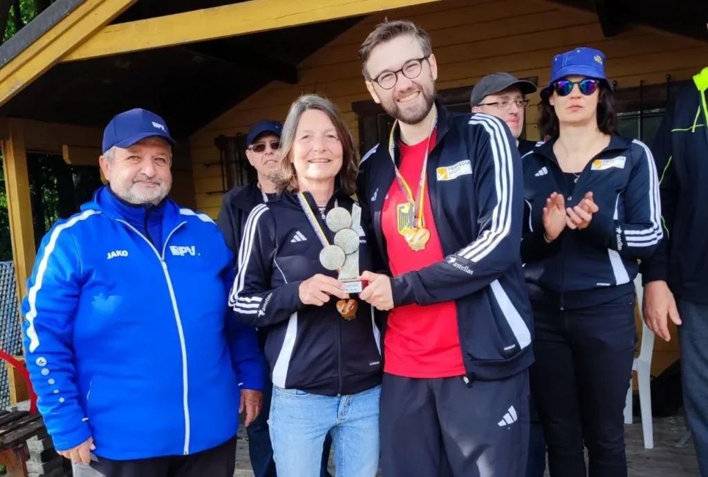 Ute Hagemann holt Silber und Doublette-Sieg bei Deutscher Meisterschaft