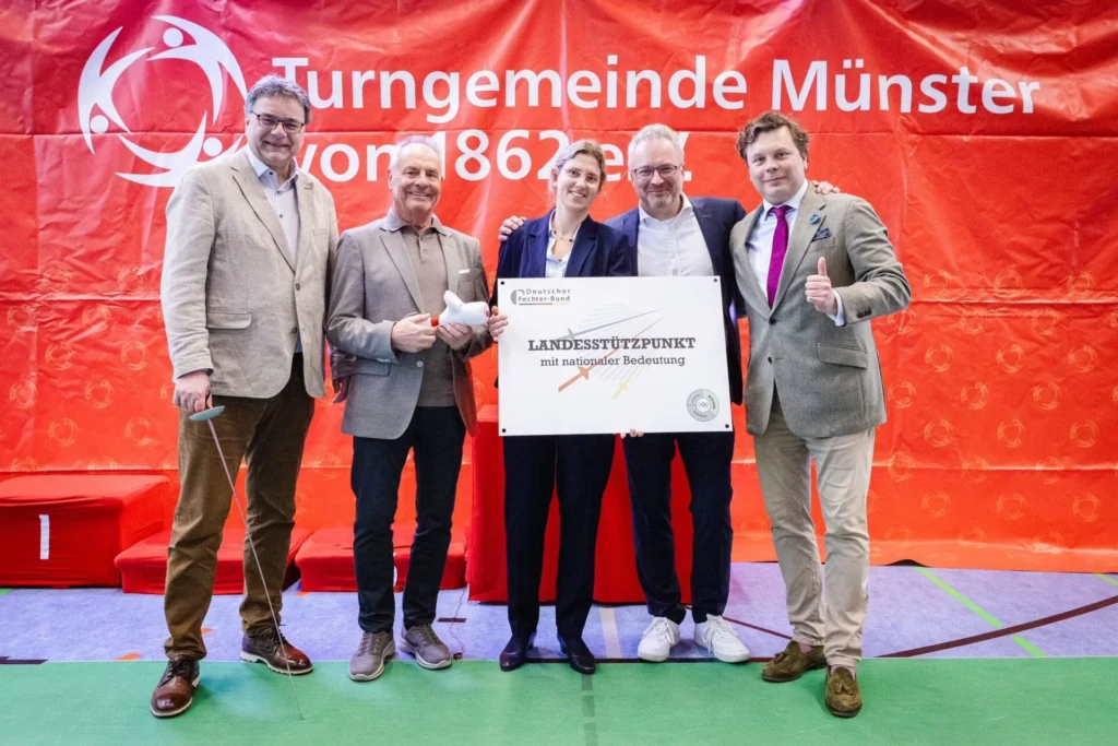 TG Münster als „Landestützpunkt von nationaler Bedeutung“ ausgezeichnet
