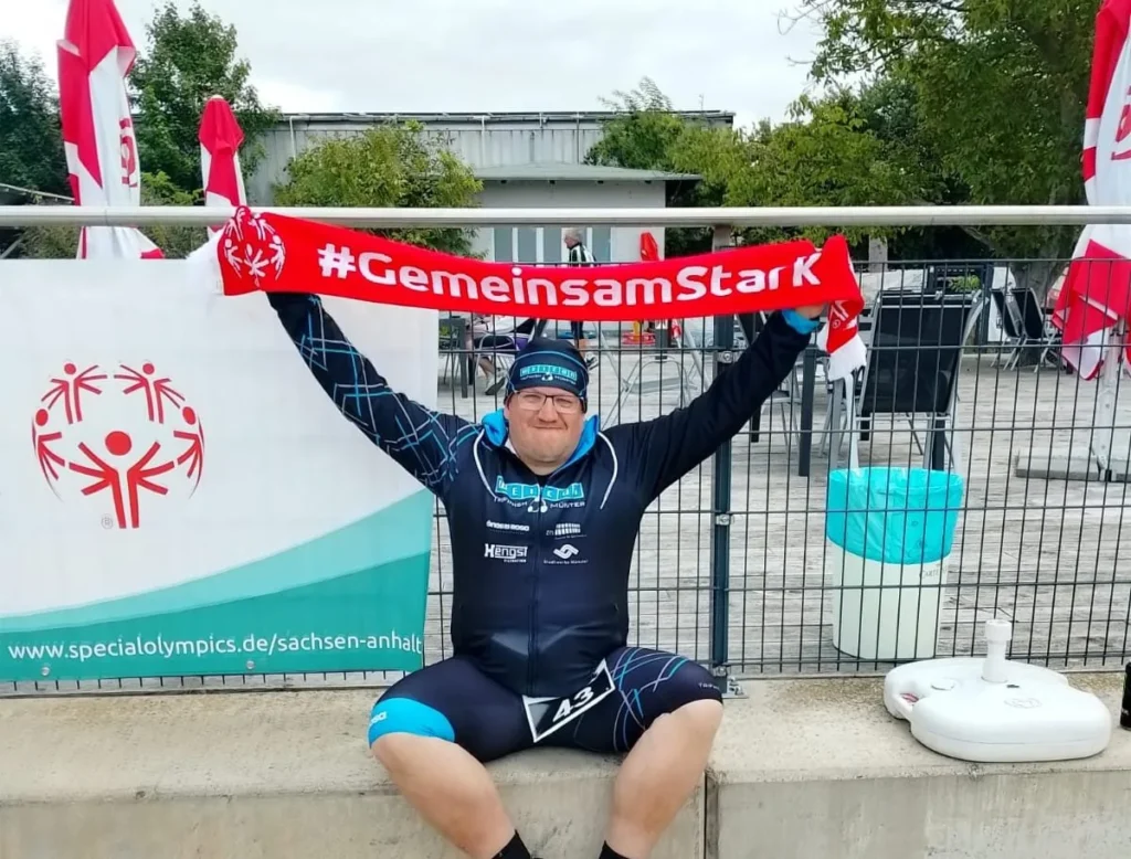 Sebastian trainiert für die Nationalen Spiele