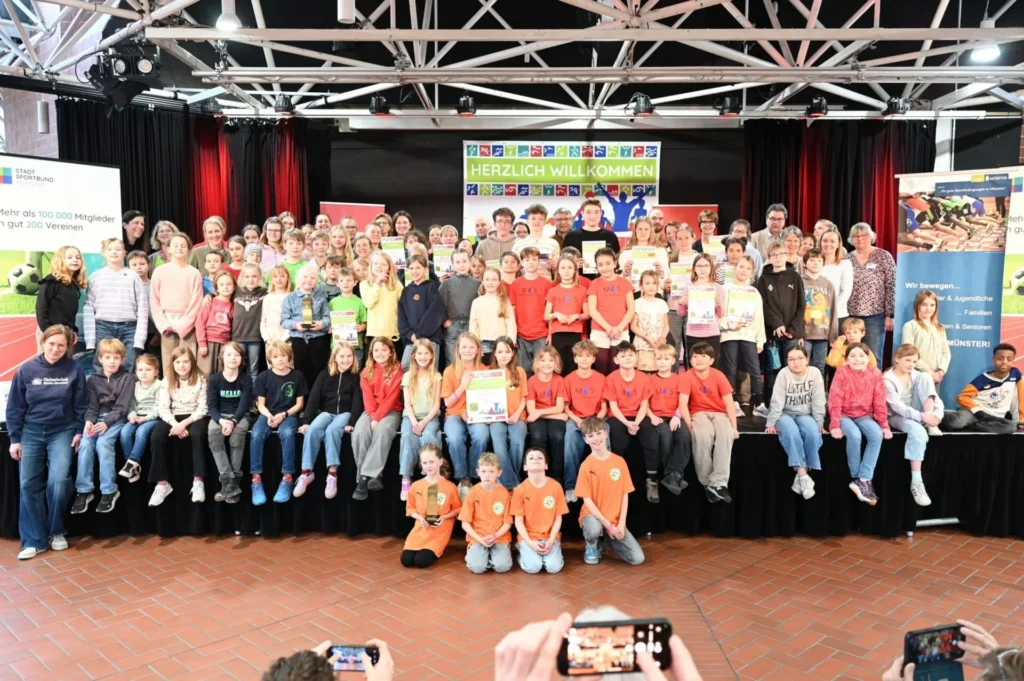 Sportabzeichen an Münsters Schulen immer beliebter: „Ein ganz besonderer Mannschaftssport“