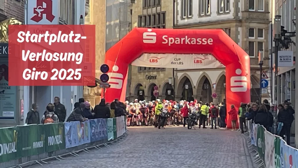 Startplatz Verlosung: Giro 2025