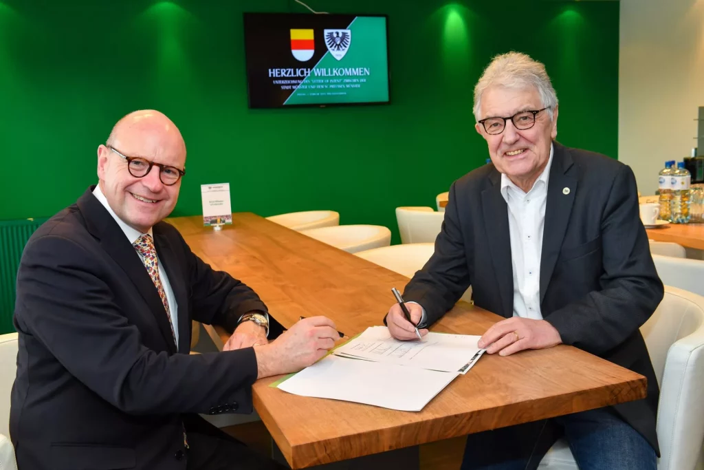 Vereinbarung für Stadion ist unterschrieben