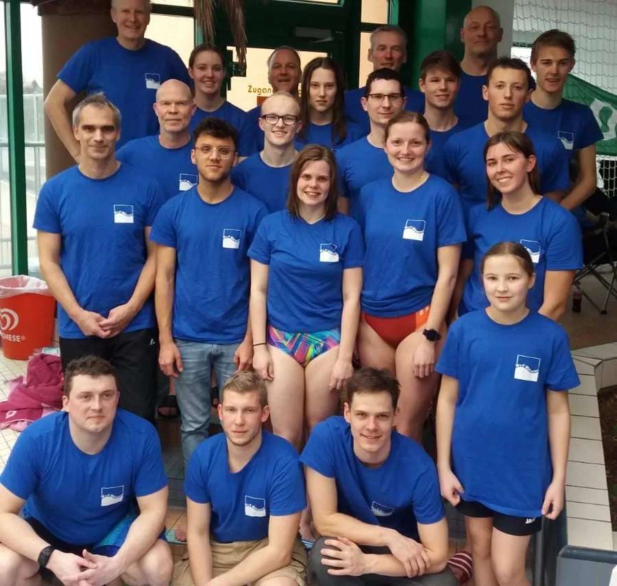 W+F erfolgreich beim 24-Stunden Schwimmen