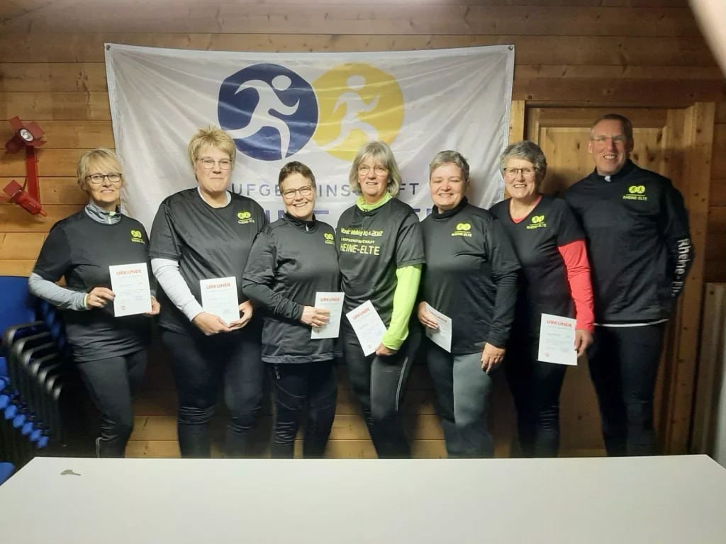 Nordic Walking Kurs erfolgreich abgeschlossen