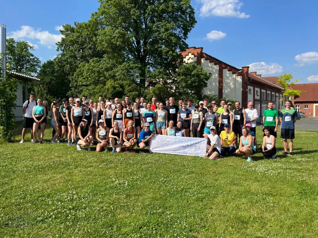 Spendenlauf Psychologie beim Leonardo Campus Run