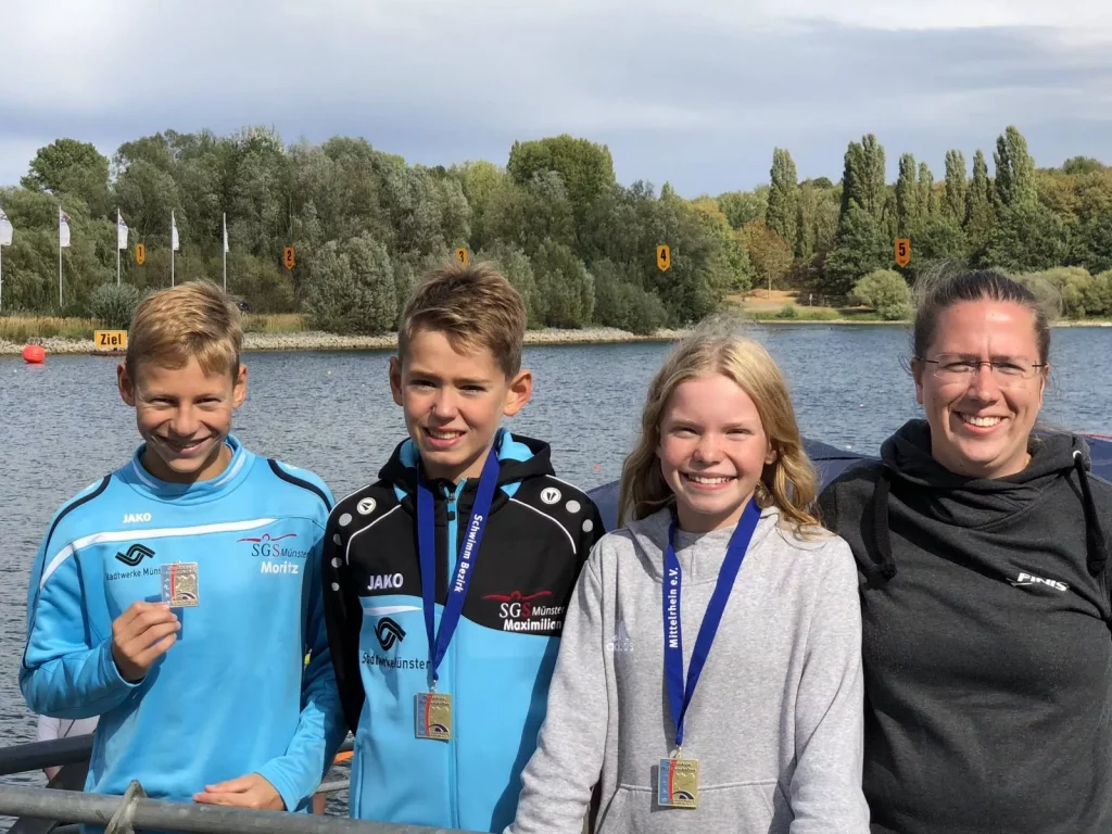 SGS Schwimmer erfolgreich bei den Mittelrhein-Meisterschaften im Freiwasser