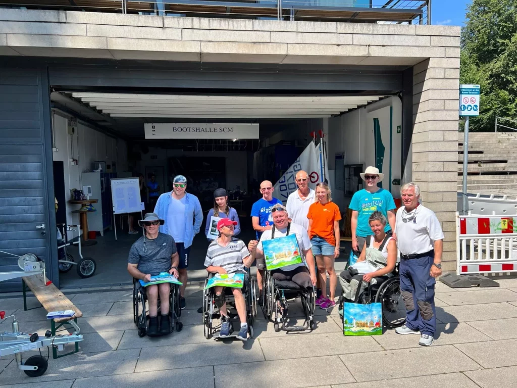 erste inklusive Regatta: ein toller Auftakt