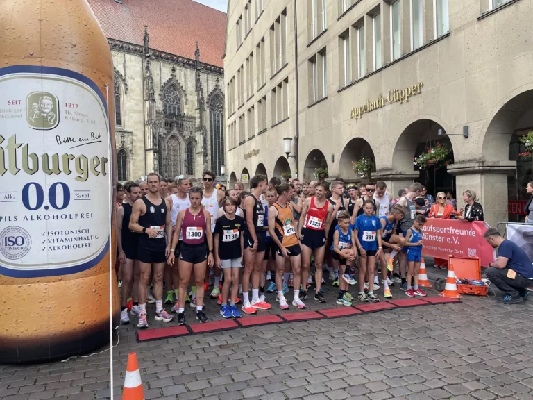 ZFS Münster-City-Run: Rekordkurs, nachhaltige Becher und vertraute Startzeiten