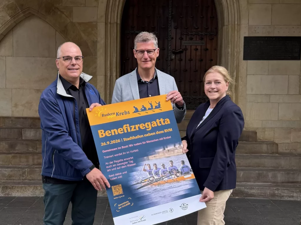 Rudern gegen Krebs“ – Benefizregatta am 26. September 2026