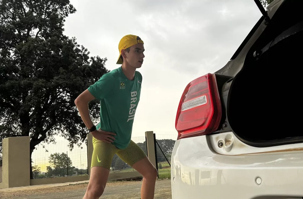 Interview:  Silas Zahlten trainert in Dullstroom