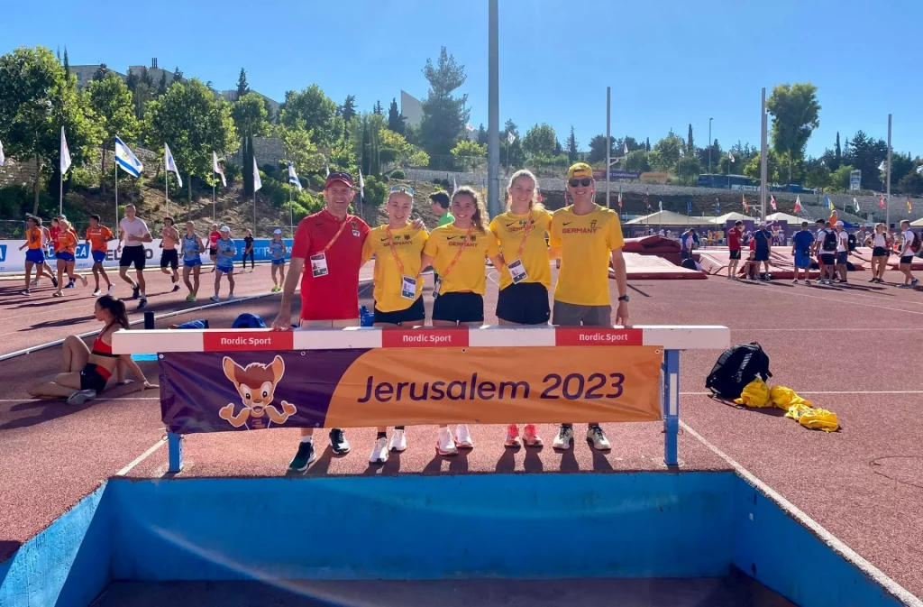 Trio der LG Brillux Münster erlebt eindrucksvolle U20-Europameisterschaften in Jerusalem