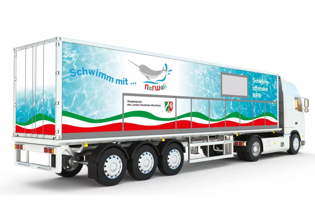 Modellvorhaben mobile Schwimmcontainer