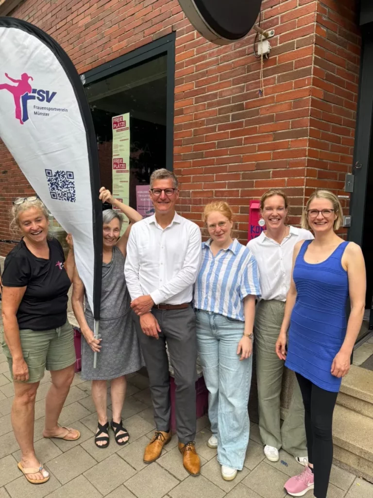 Austausch auf Augenhöhe: Oberbürgermeister Tilman Fuchs besucht den Frauensportverein Münster e.V.