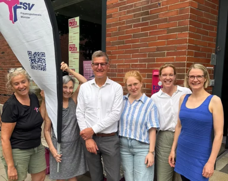 Austausch auf Augenhöhe: Oberbürgermeister Tilman Fuchs besucht den Frauensportverein Münster e.V.