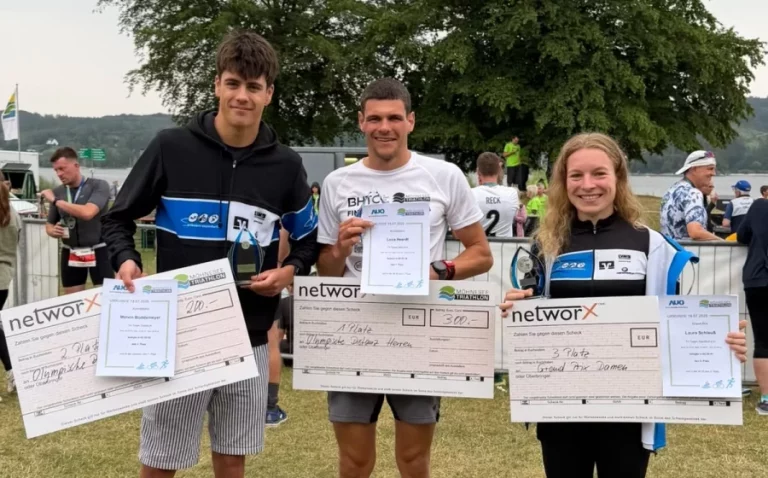 Erfolgreiche Vereinsmeisterschaften des TriTeam Steinfurt beim BHTC Möhnesee-Triathlon 2026