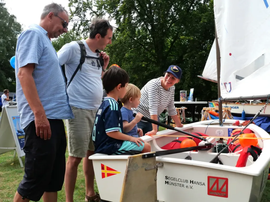 Der Segelclub Hansa Münster auf dem NRW-Tag